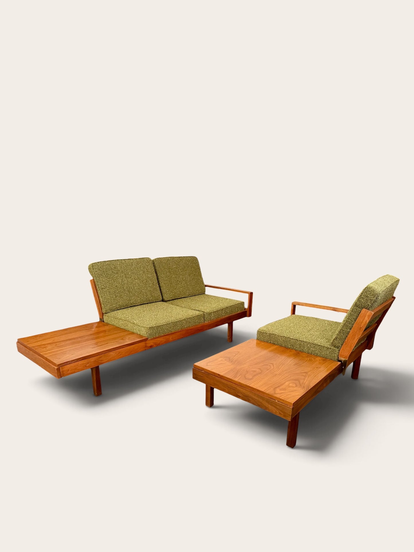 Rare Vintage 1960s MCM Martin Borenstein for Brown Saltman Modular Platform Sofa