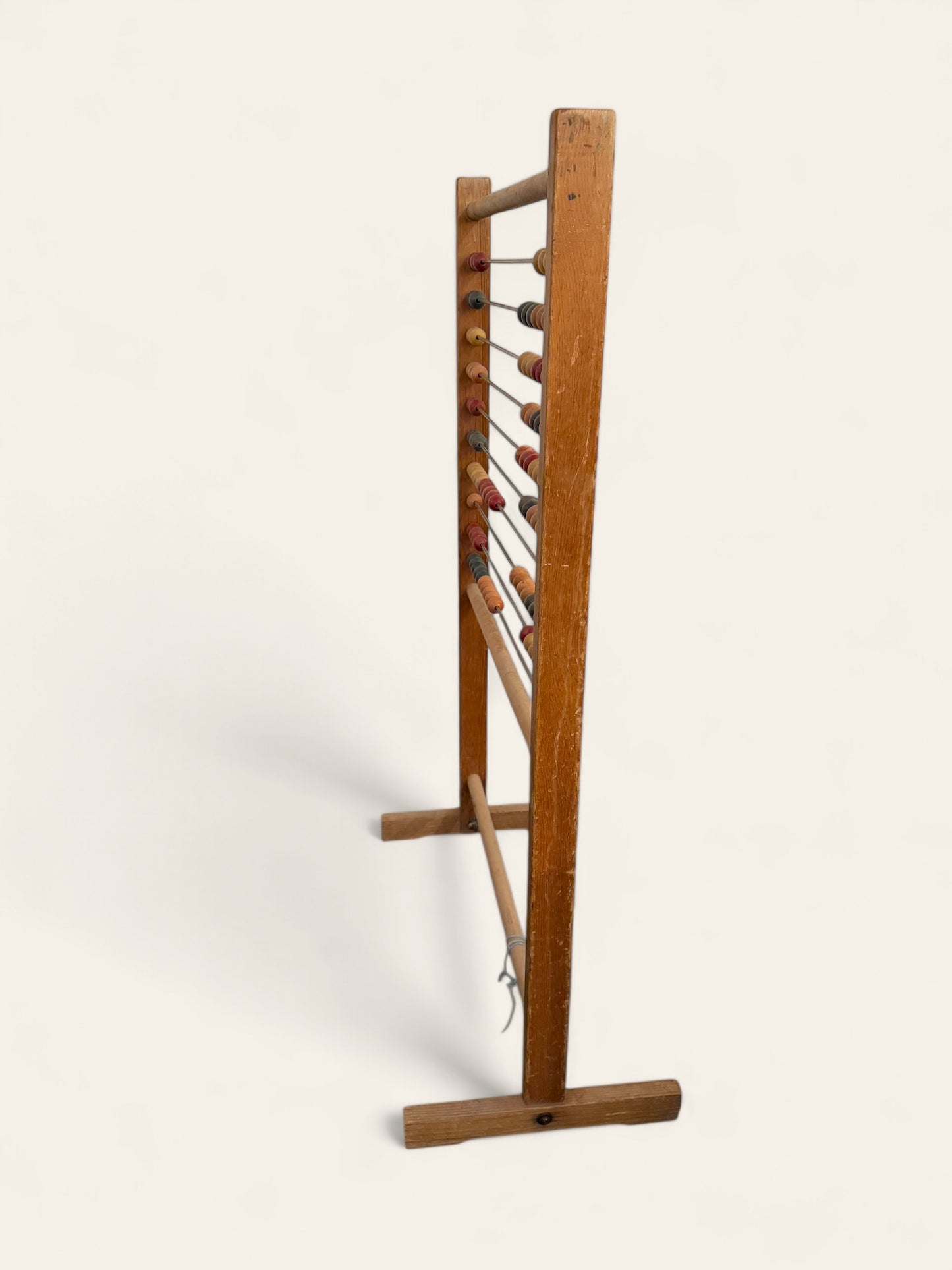 Vintage 1950s School Abacus - Floor Model
