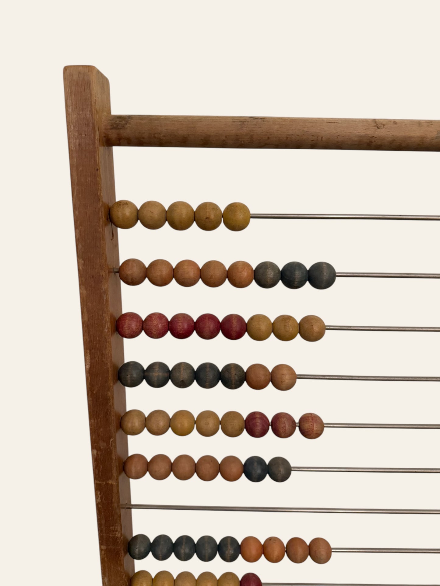 Vintage 1950s School Abacus - Floor Model