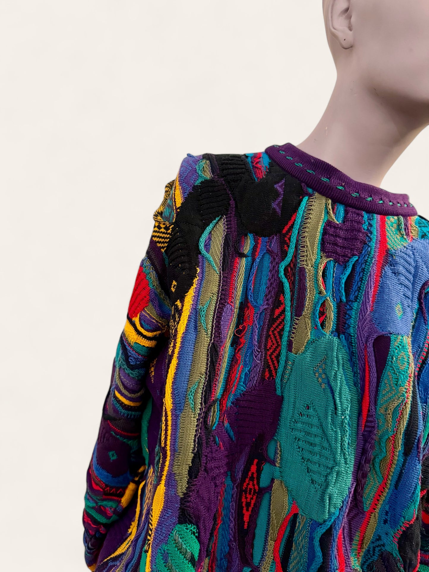 Vintage 1990s Coogi Sweater Made in Australia Size Small