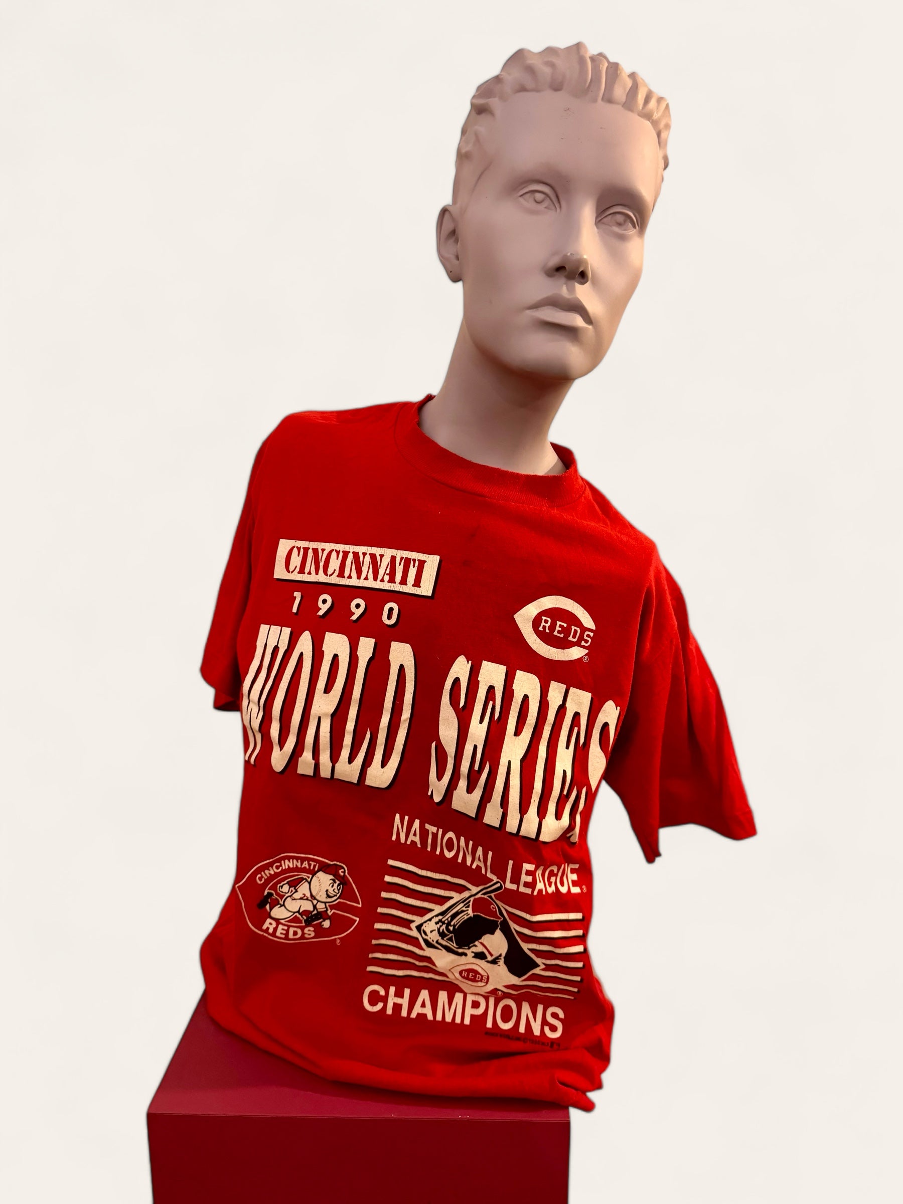 Vintage 1990 Cincinnati Reds World Series Champions T shirt