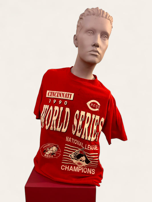 Vintage 1990 Cincinnati Reds World Series Champions T-shirt