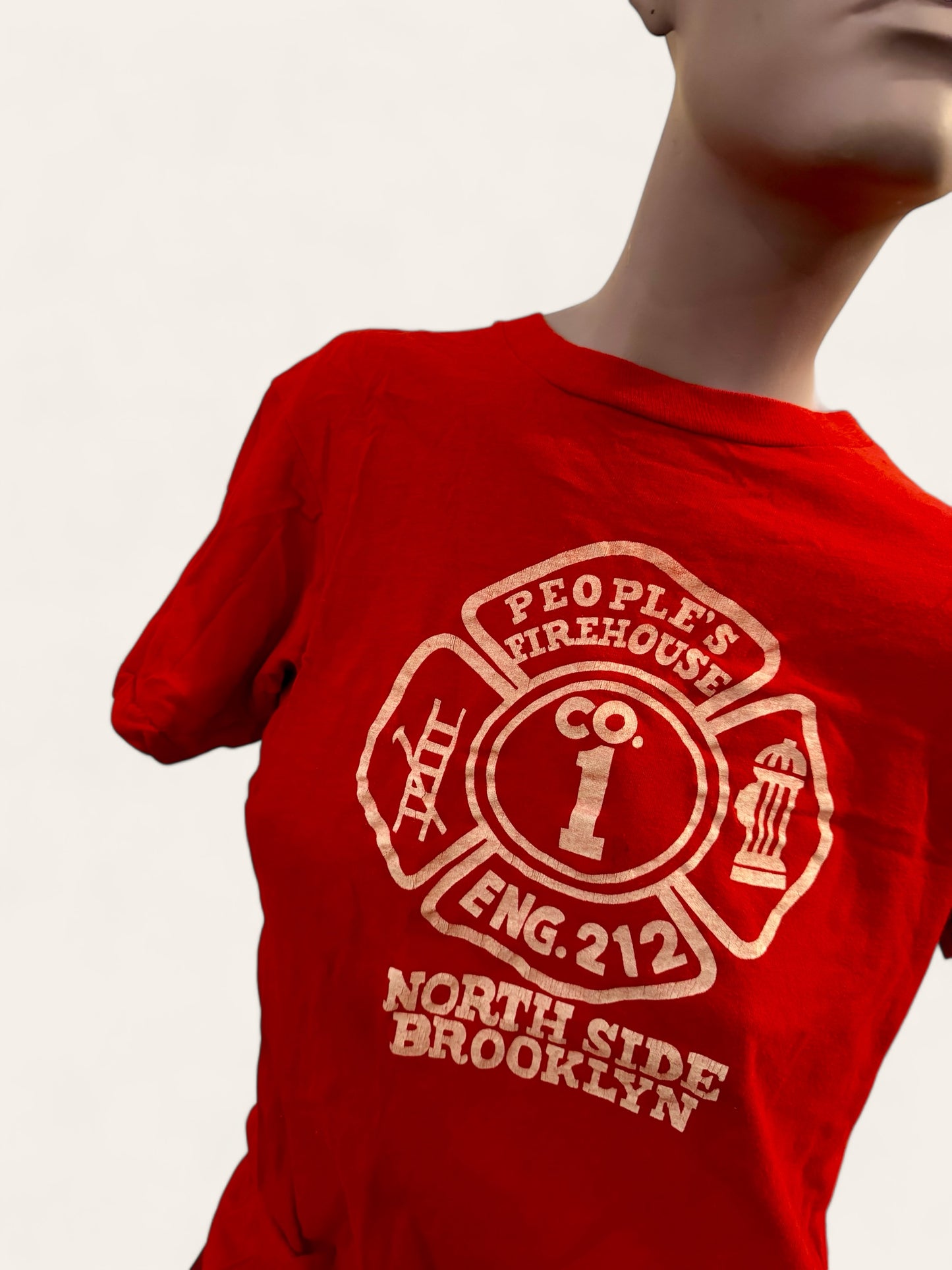 Vintage Engine House 212 North Side Brooklyn Screen Stars T-shirt