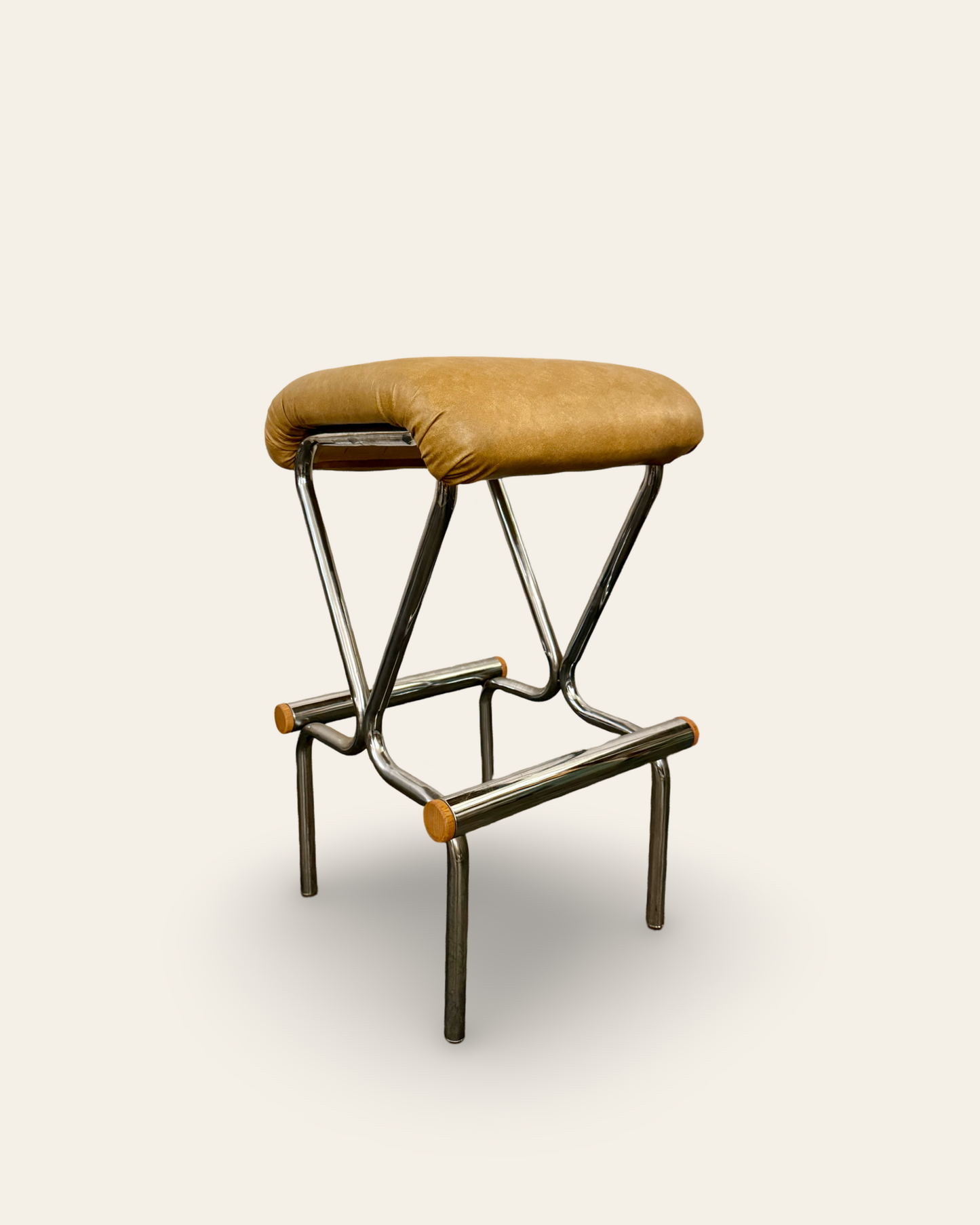 Set of 4 Vintage Mid-Century Modern 1970s Daystrom Bar Stools