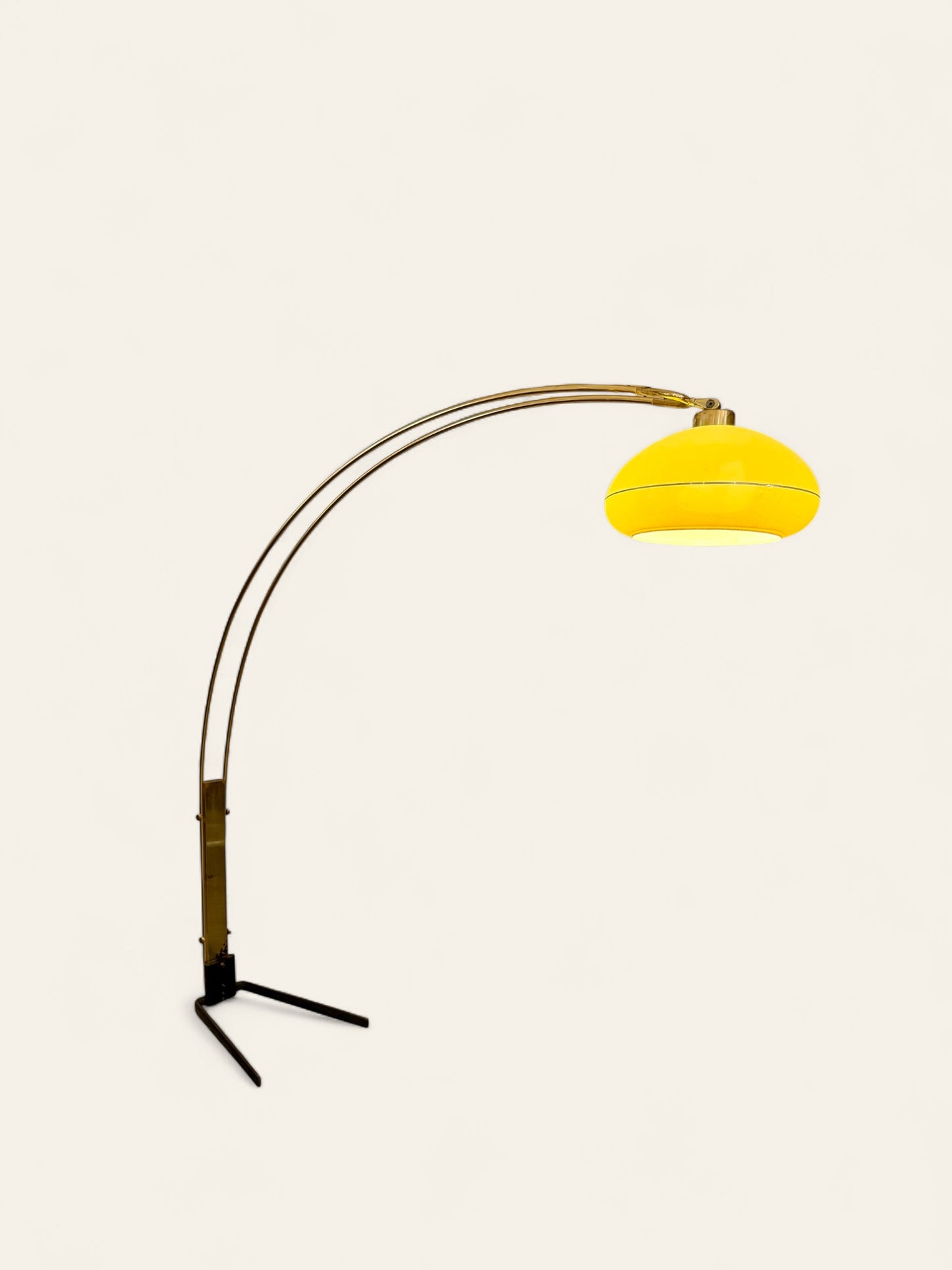 Large Vintage MCM Peter Morelli for Nova of California Arch Lamp
