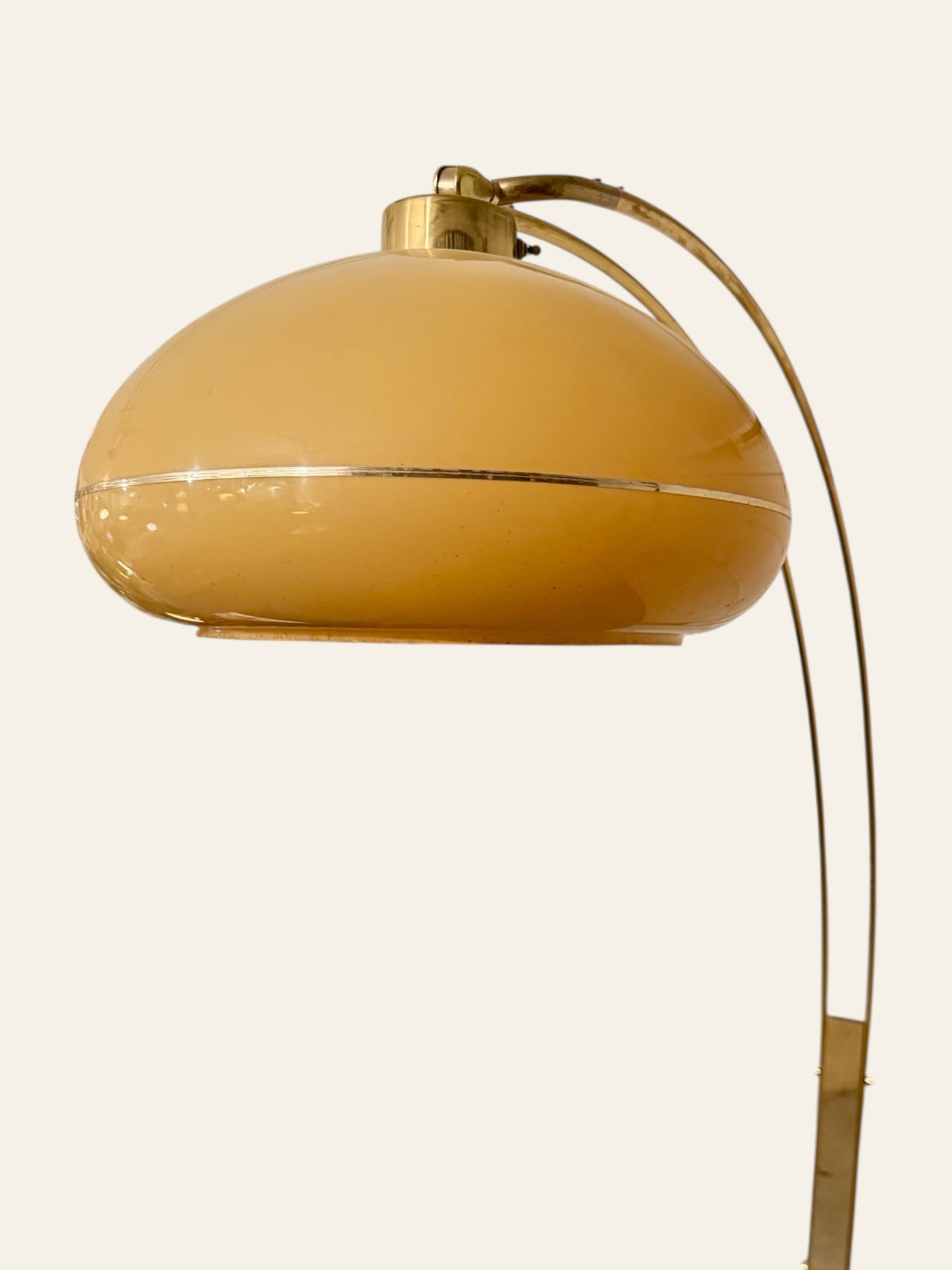 Large Vintage MCM Peter Morelli for Nova of California Arch Lamp
