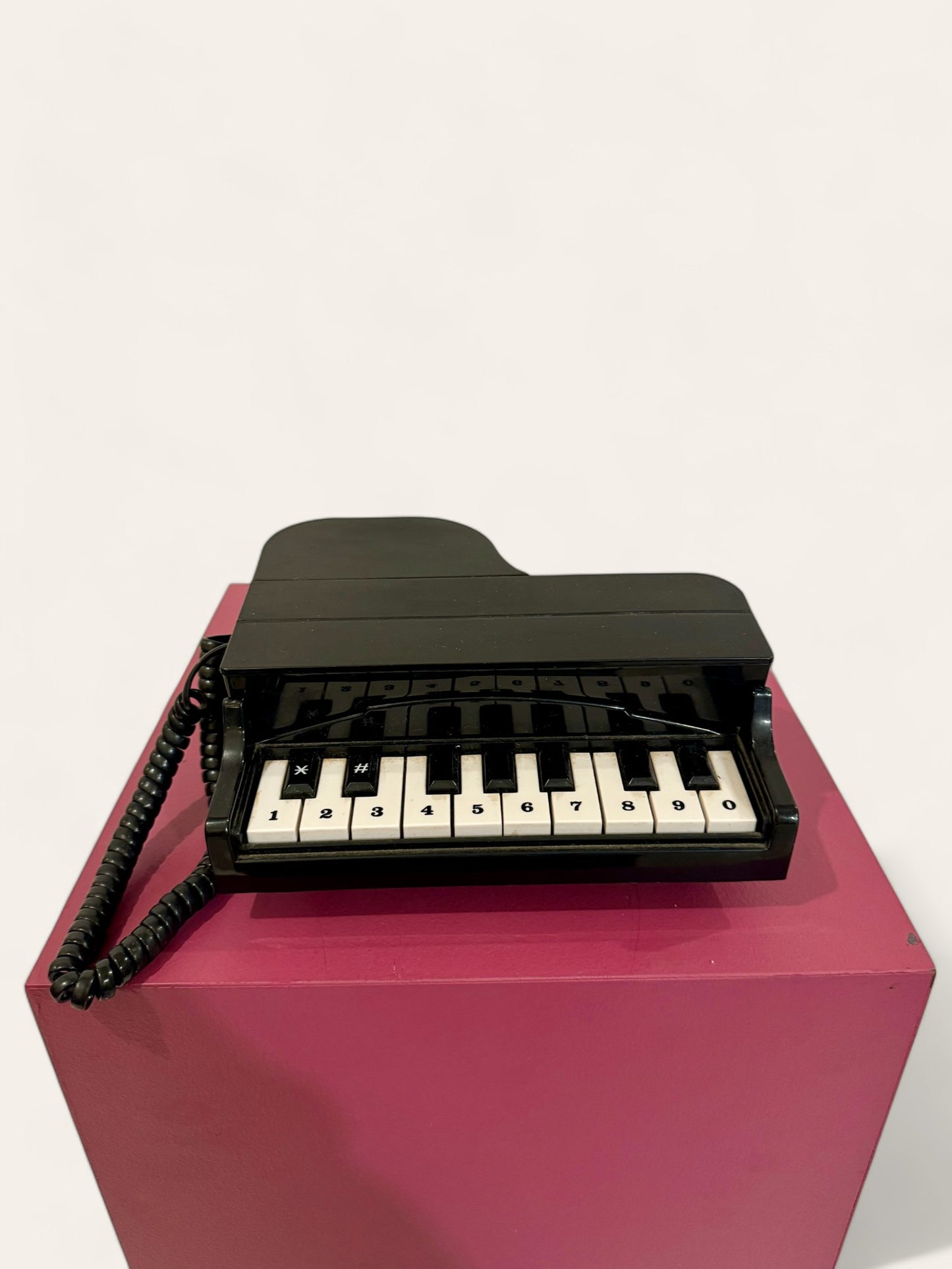 Vintage 1985 Columbia Baby Grand Piano Phone