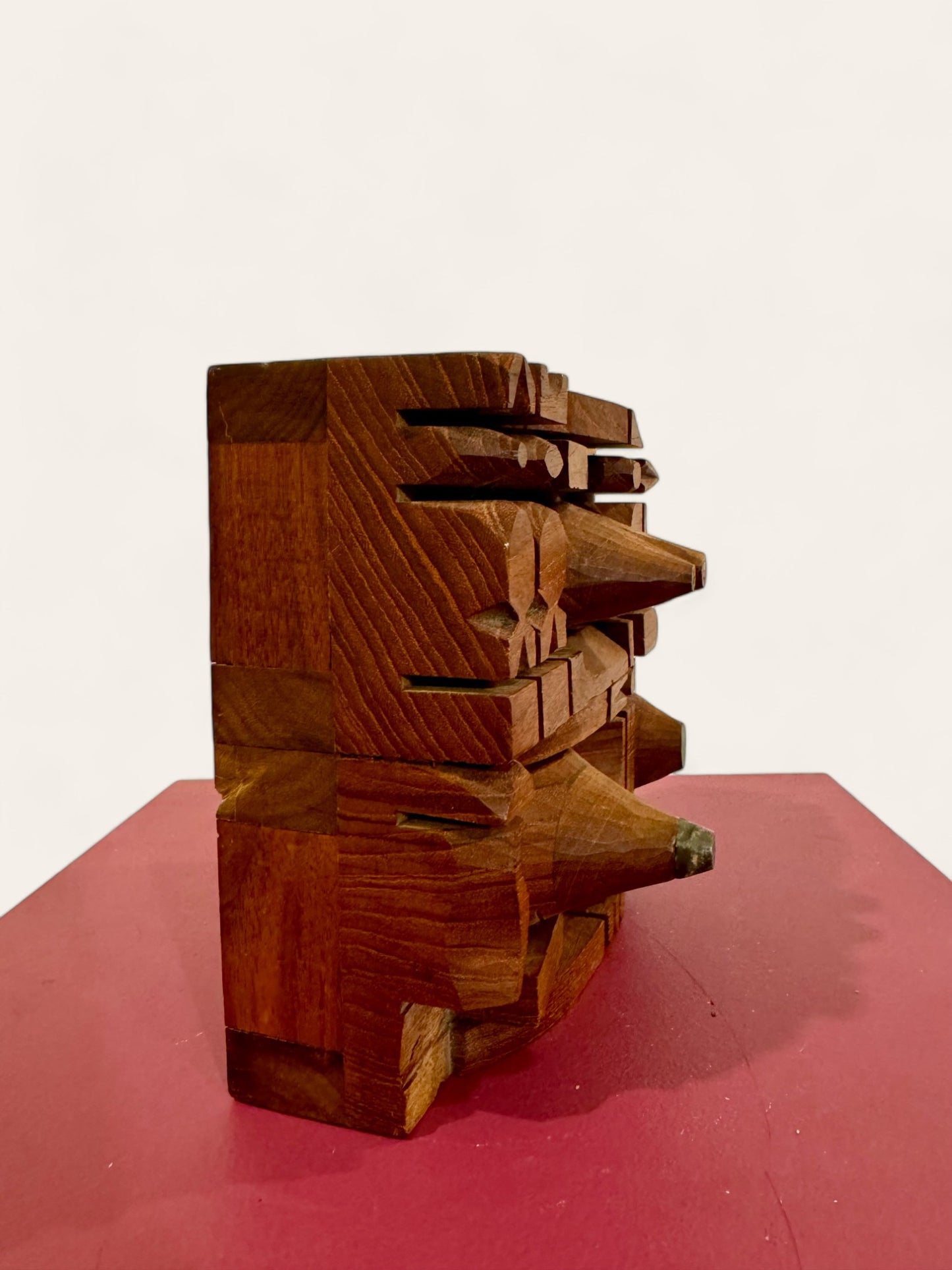 Rare Vintage JD (Jay) Wilson MCM Wood Sculpture Art