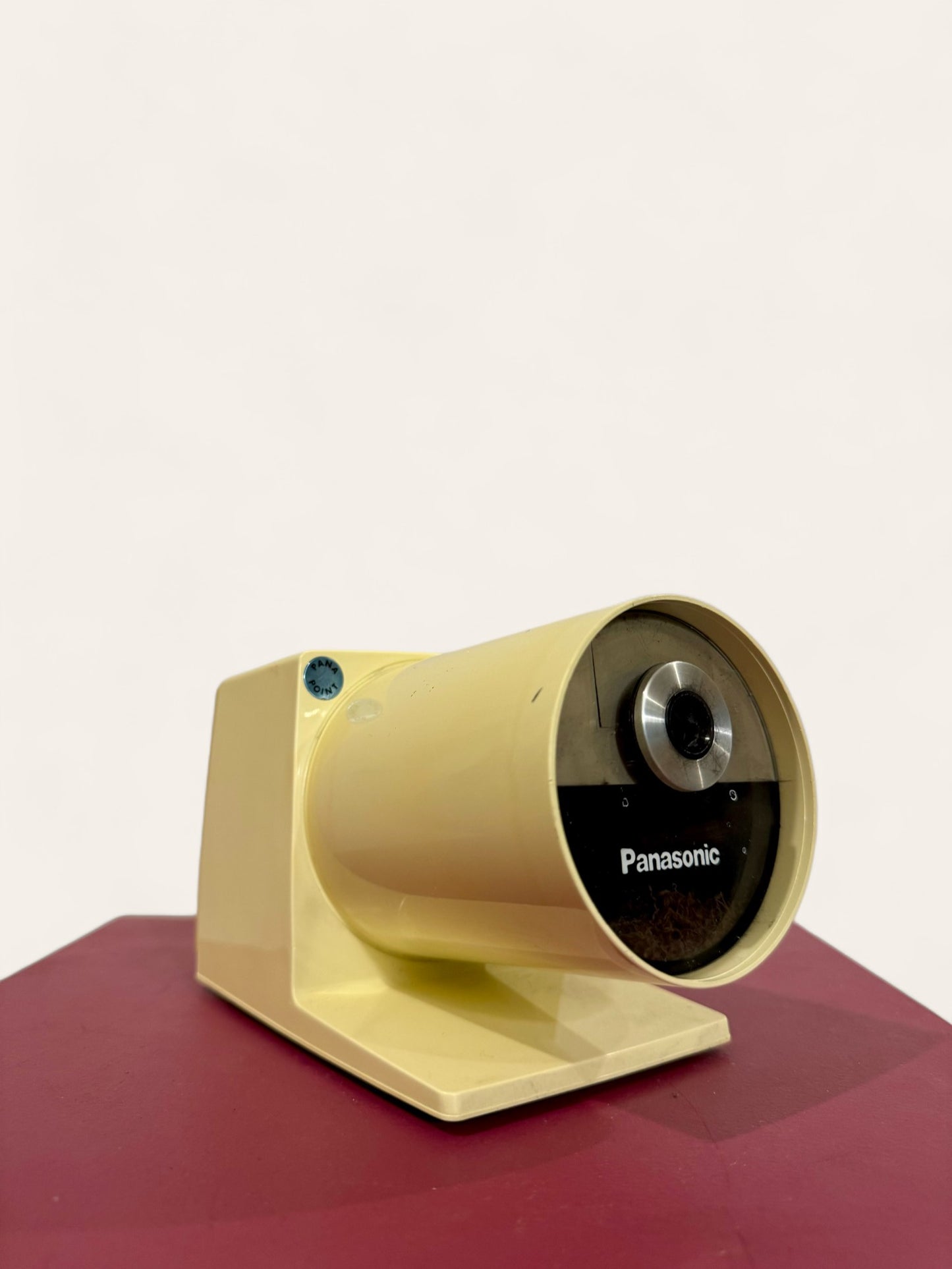 Vintage 1970s Off-white Pana Point Panasonic Electric Pencil Sharpener