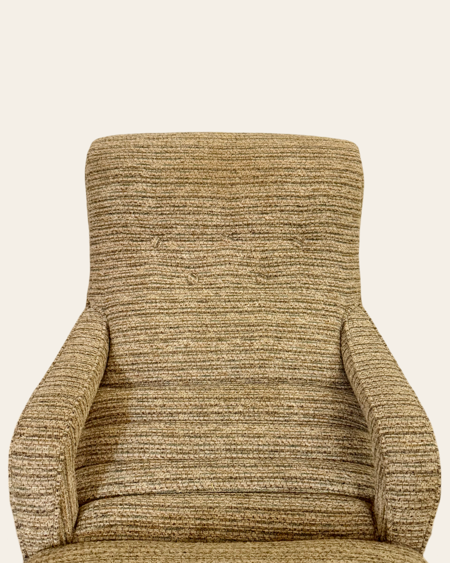 Vintage MCM Contour Lounge Recliner Chair with Working Massager by Chair Works