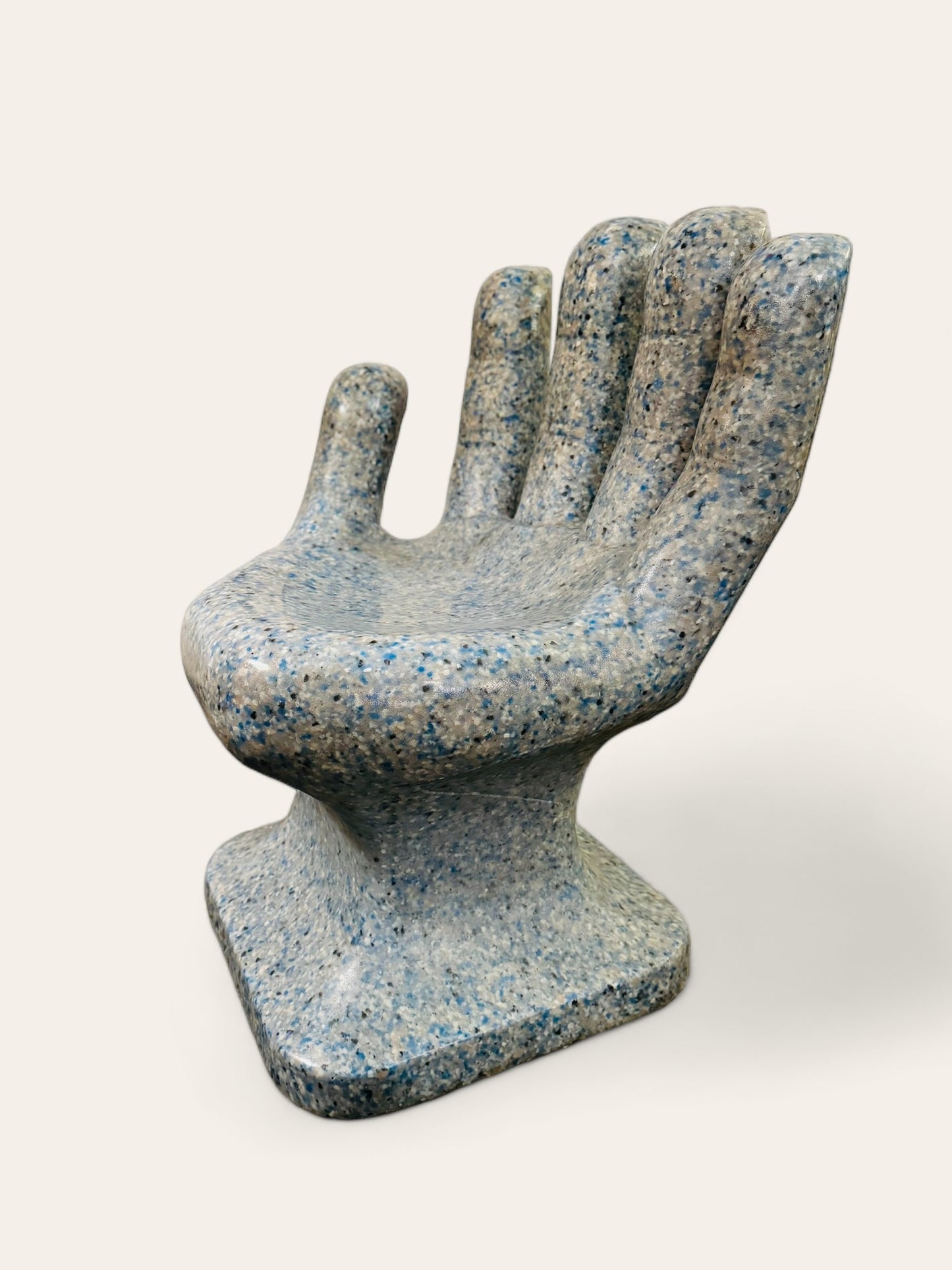 Original Vintage 1970s RMIC Speckled Giant Hand Chair