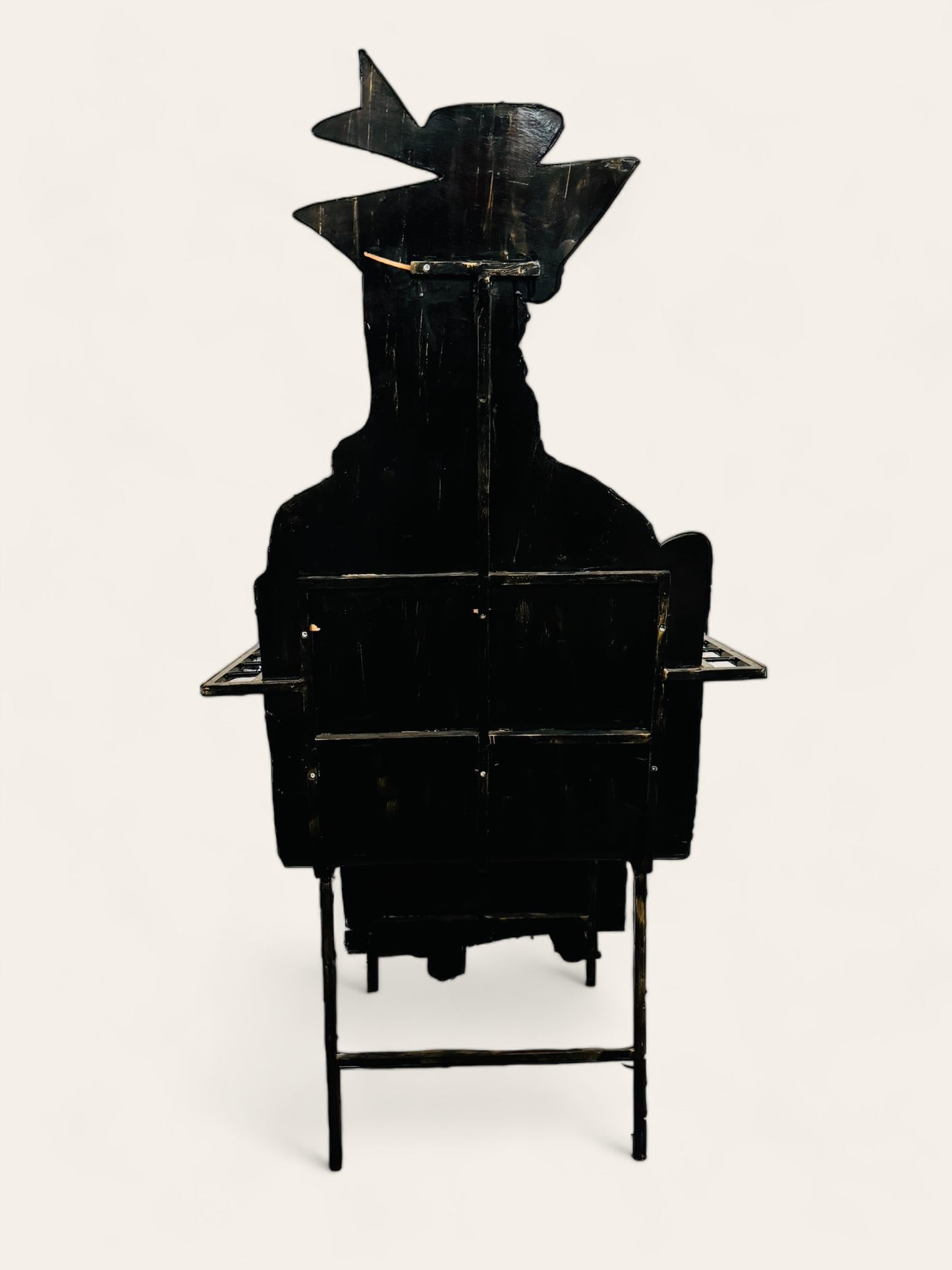 Rare Vintage Sculptural 1970s Picasso Style Chair