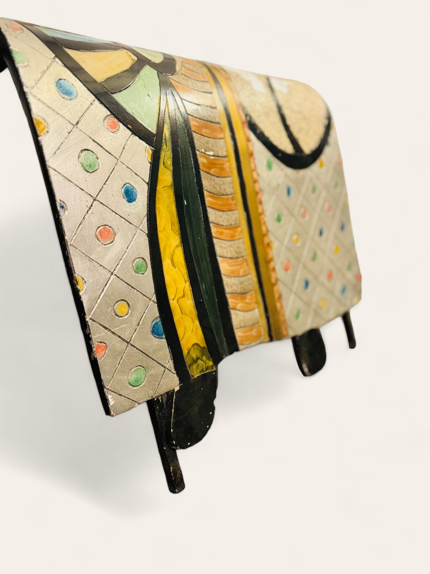 Rare Vintage Sculptural 1970s Picasso Style Chair