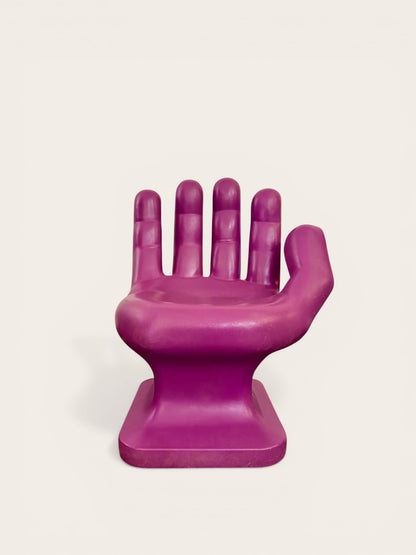 Vintage Pop-Art Magenta Hand Chair
