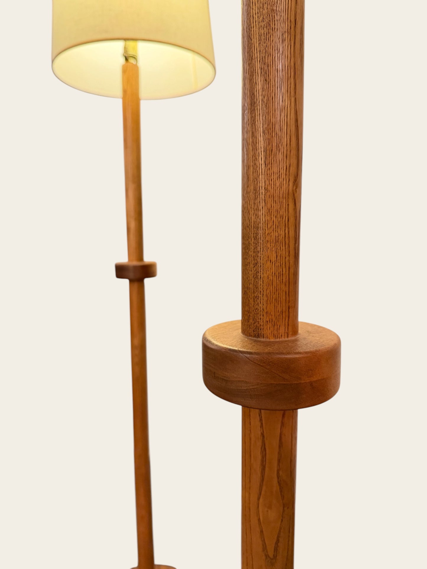 Pair of Vintage Mid-Century Modern Floor Lamps | Danish Modern Style | c. 1960s/70s