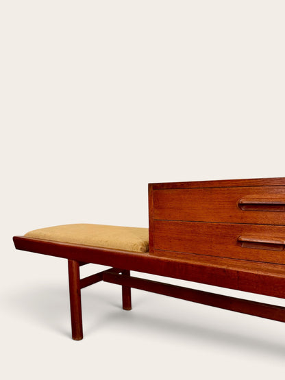 Vintage Mid-Century “Multiflex” Bench by Sola Møbelfabrikk | Norway | 1960s
