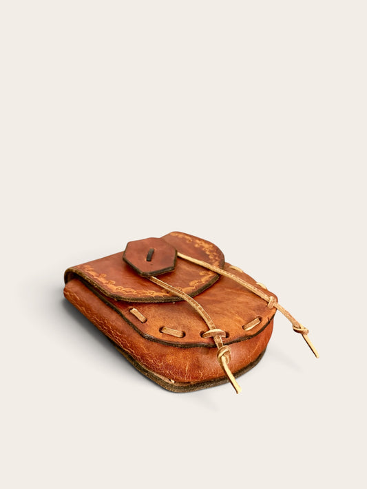 Handmade Leather Belt Pouch