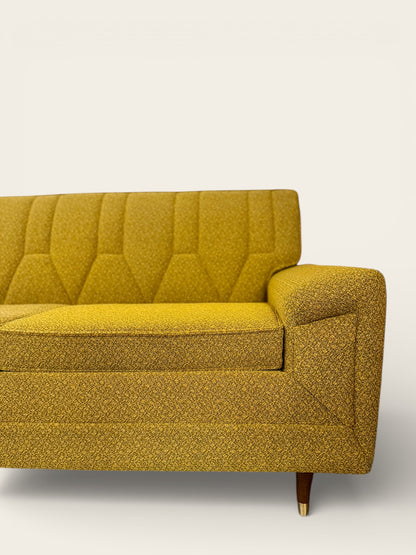 1960s Vintage MCM Flexsteel Sofa in Mint Condition