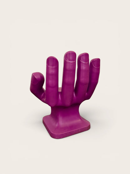 Vintage Pop-Art Magenta Hand Chair