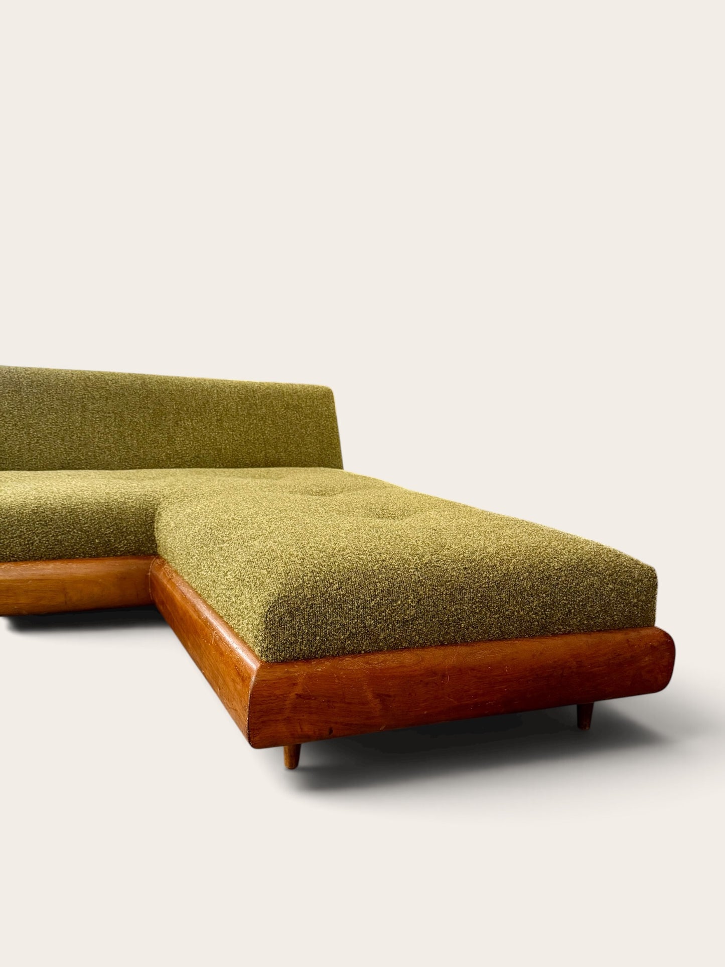 Rare Vintage MCM Adrian Pearsall Model 1600-S “Boomerang” Sectional for Craft Associates | Newly Reupholstered