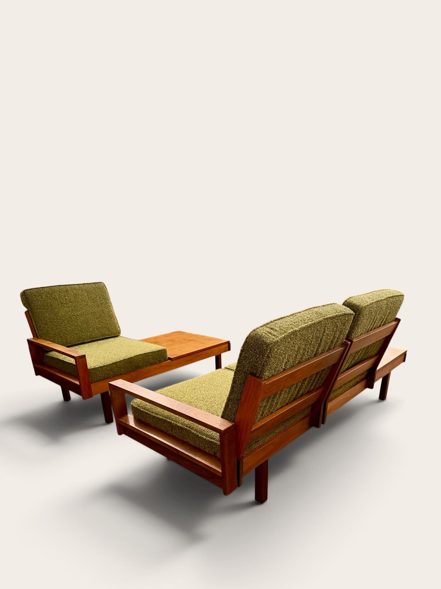 Rare Vintage 1960s MCM Martin Borenstein for Brown Saltman Modular Platform Sofa