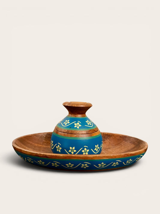 Vintage Philippine Hand-Painted Set