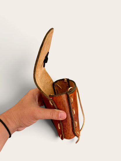 Handmade Leather Belt Pouch