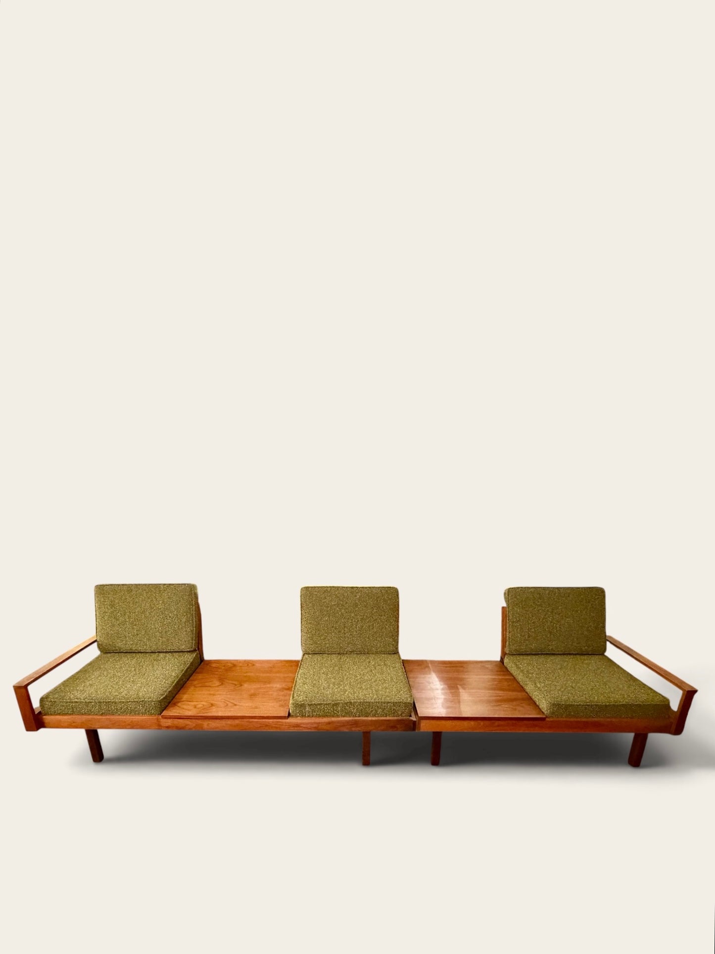 Rare Vintage 1960s MCM Martin Borenstein for Brown Saltman Modular Platform Sofa