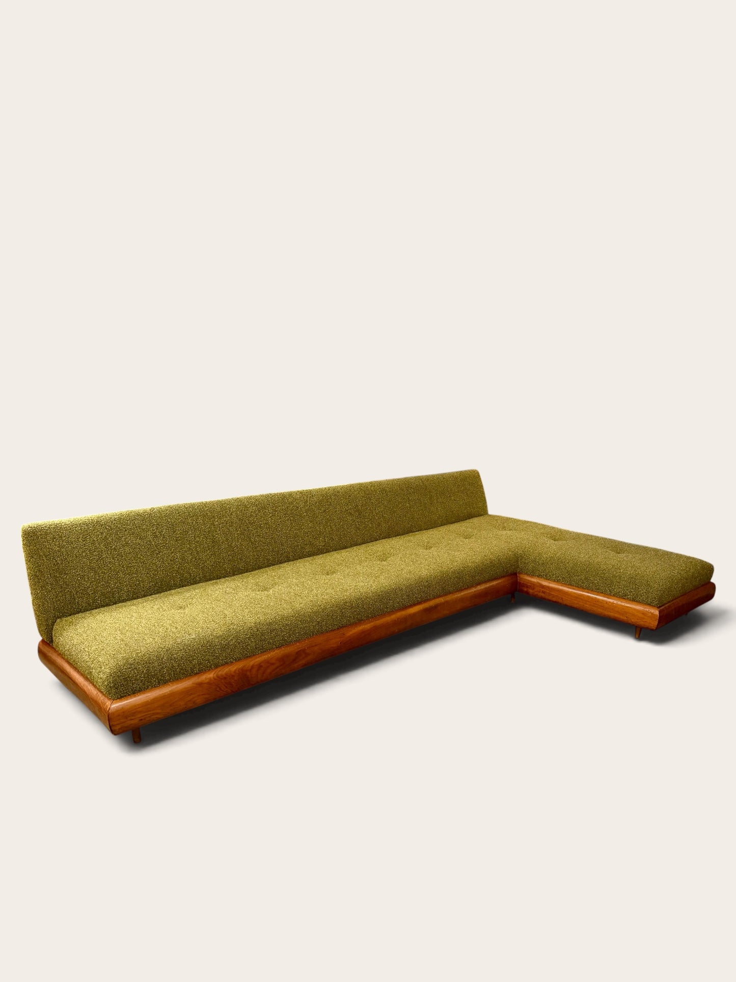 Rare Vintage MCM Adrian Pearsall Model 1600-S “Boomerang” Sectional for Craft Associates | Newly Reupholstered