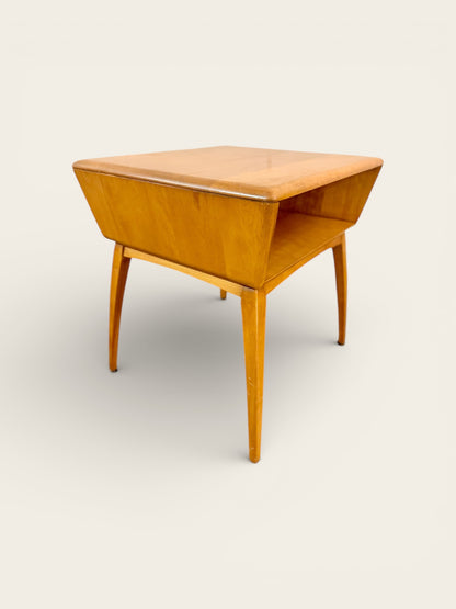 1950s/60s Vintage MCM Heywood-Wakefield Open Lamp Table - Model M1588 G