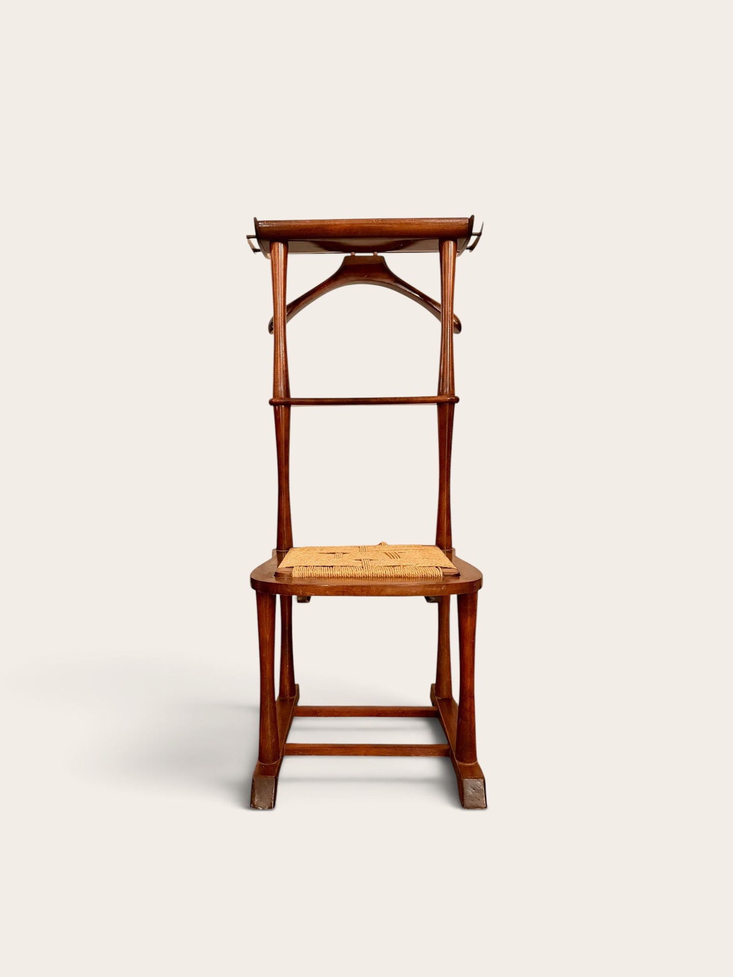 Vintage Italian SPQR Gentleman’s Valet Chair | Made in Italy | 1960s