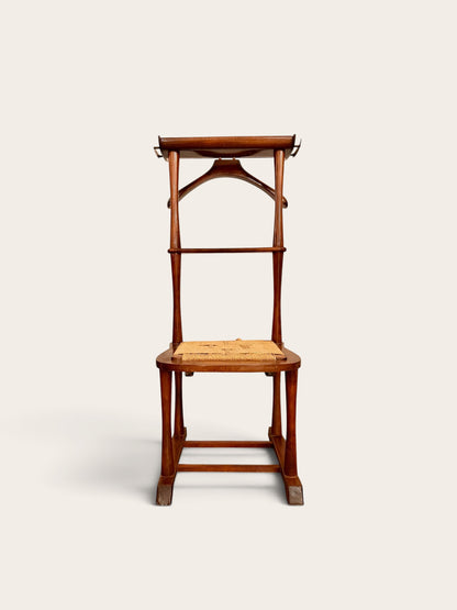 Vintage Italian SPQR Gentleman’s Valet Chair | Made in Italy | 1960s