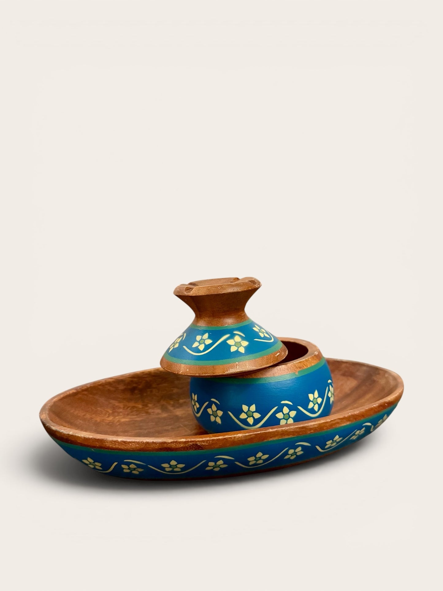 Vintage Philippine Hand-Painted Set