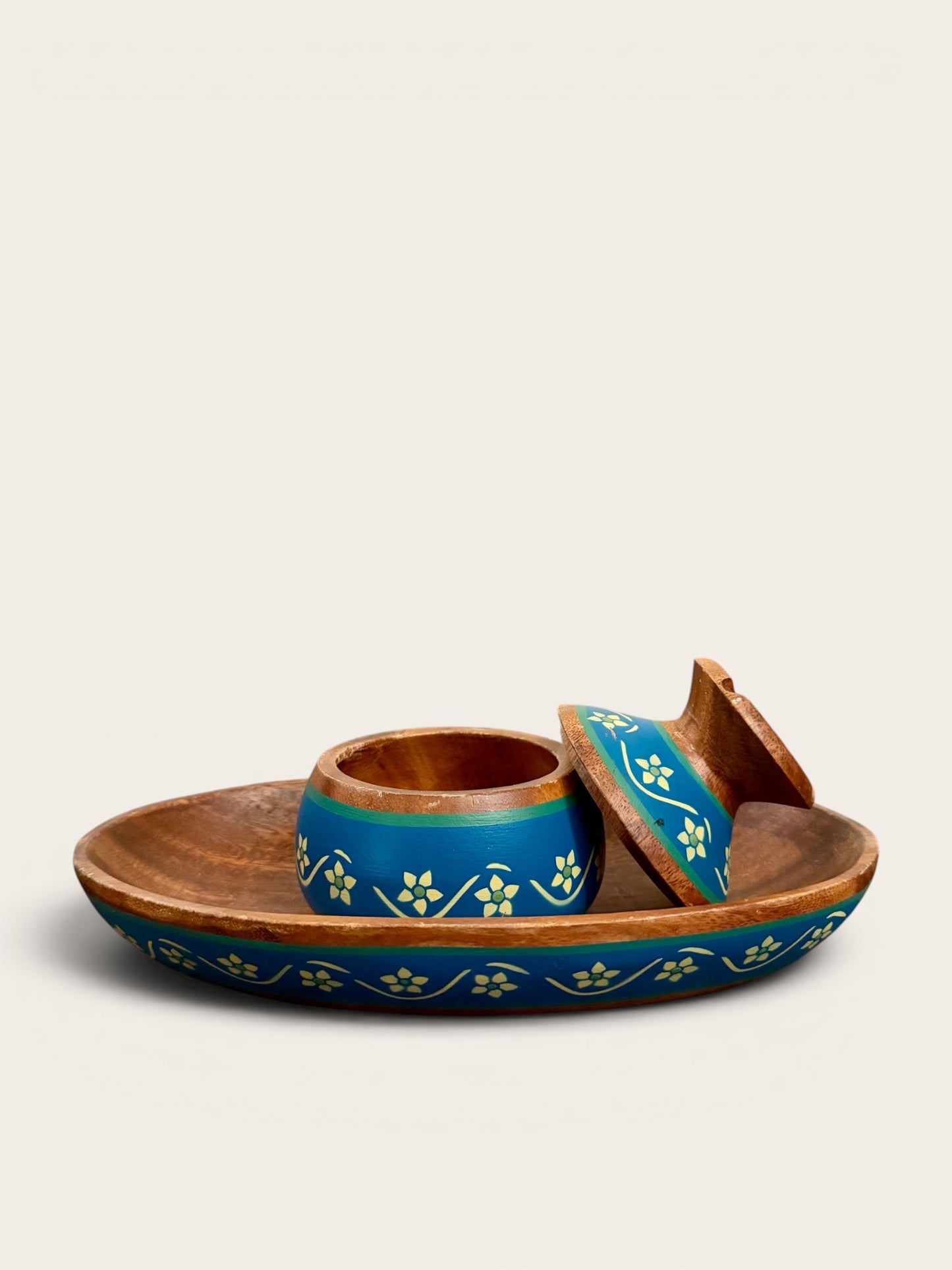 Vintage Philippine Hand-Painted Set