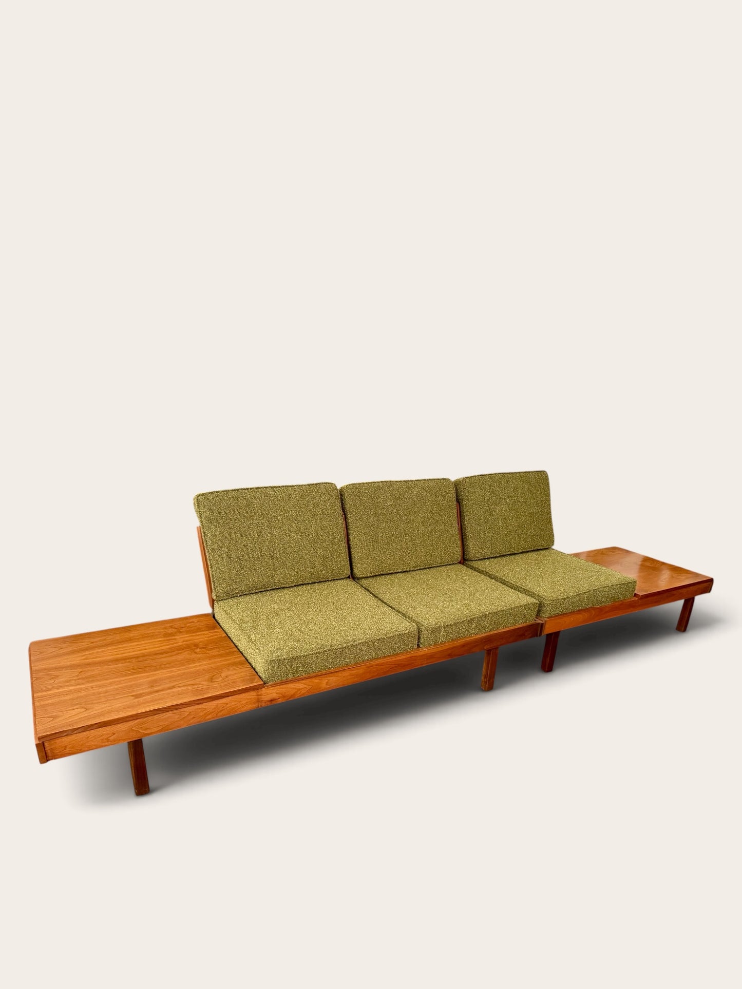 Rare Vintage 1960s MCM Martin Borenstein for Brown Saltman Modular Platform Sofa