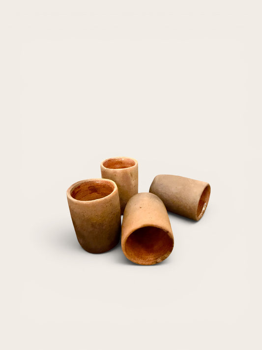 Set of Four Ana Beatriz Martinez Stoneware Cups