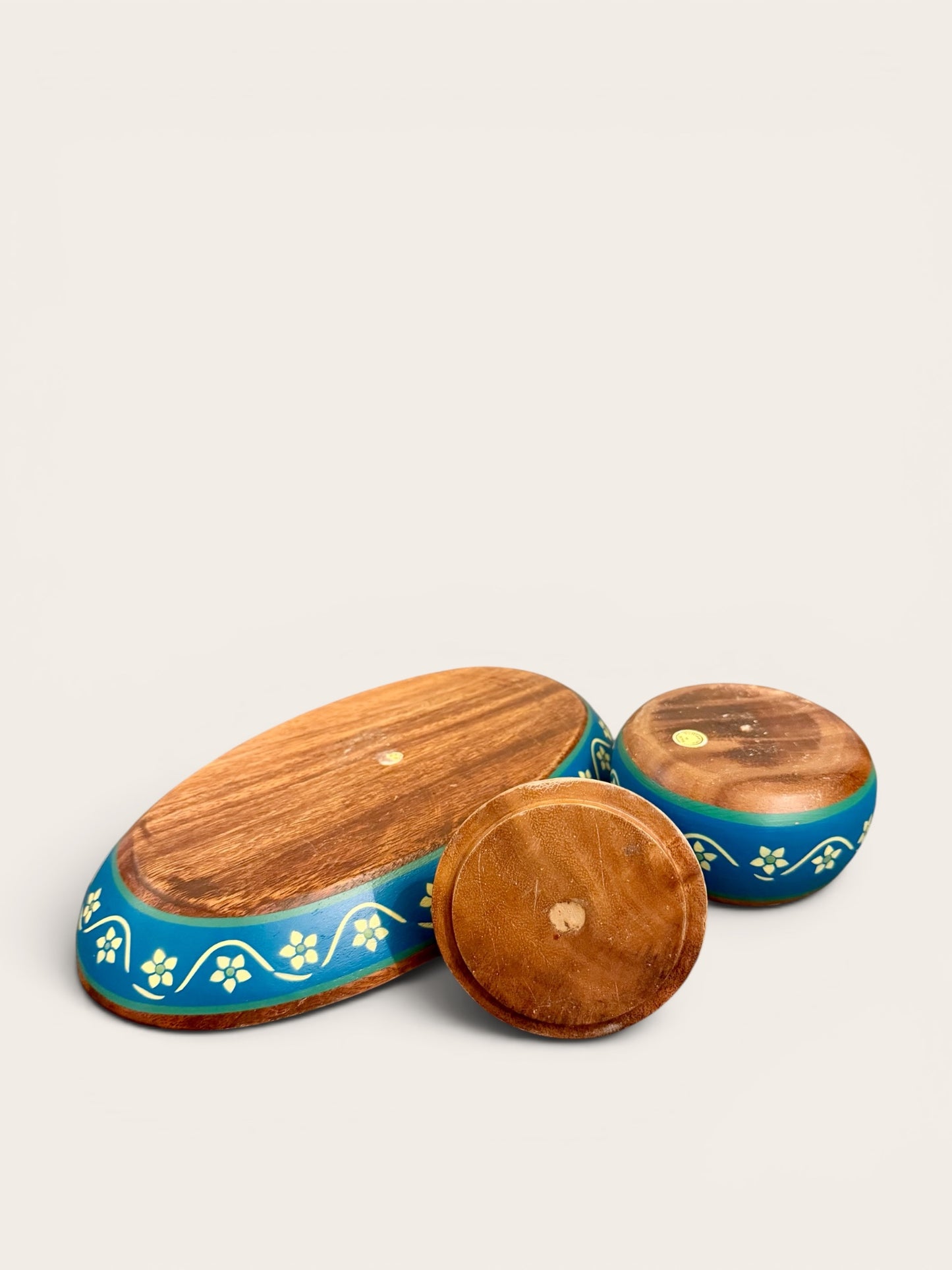 Vintage Philippine Hand-Painted Set