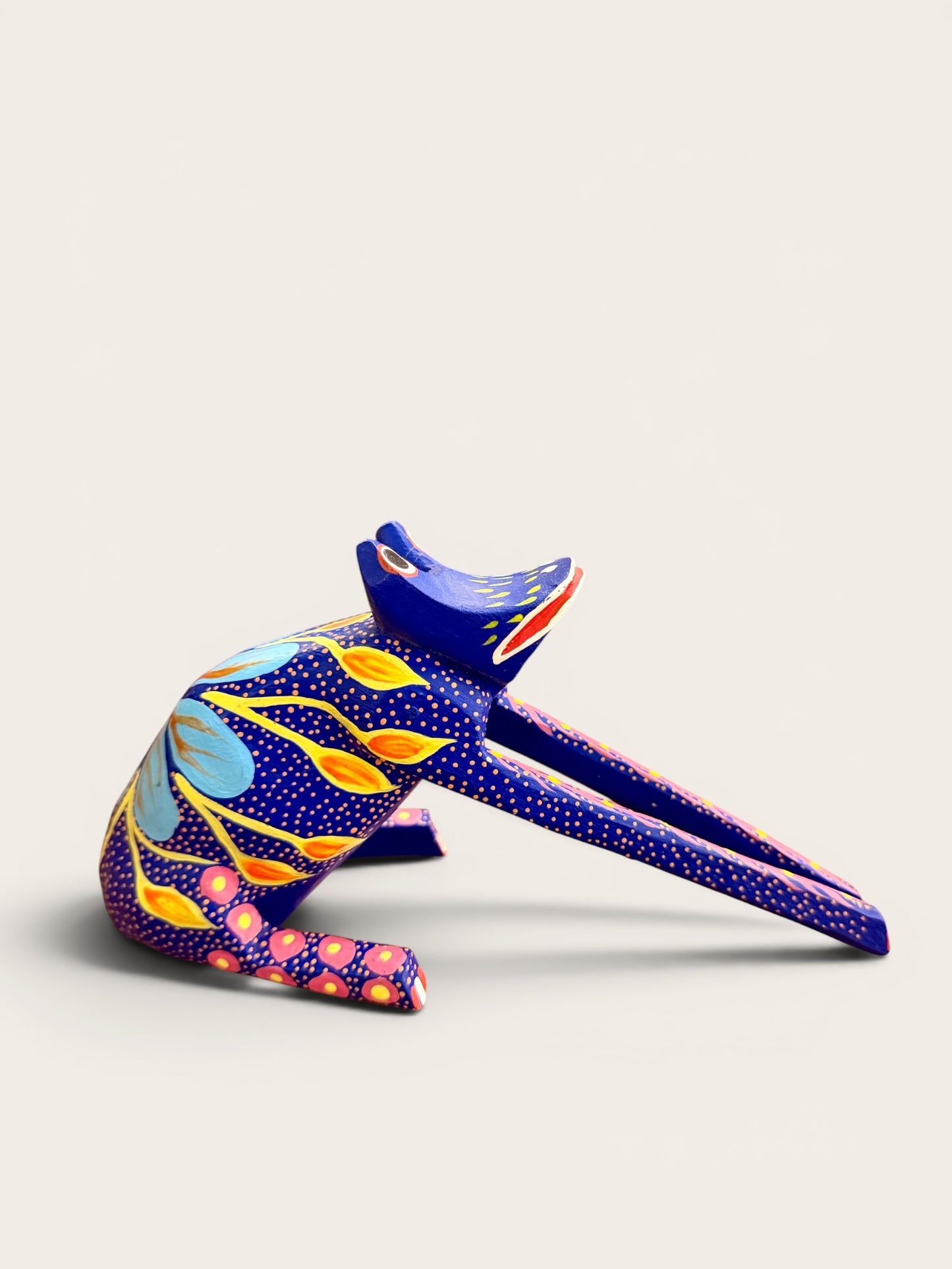 Oaxacan Alebrije Frog Signed by Artist