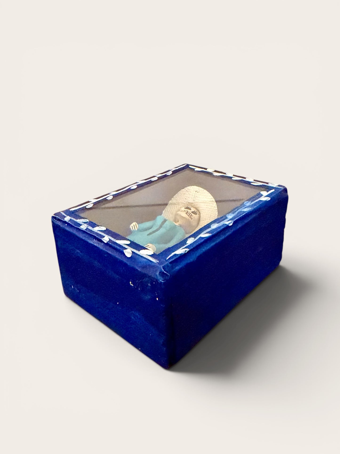 Vintage Mexican Shadow Box Diorama