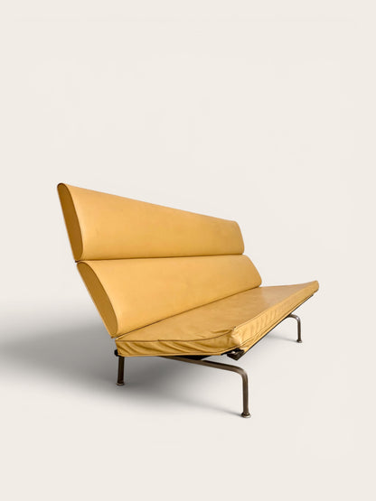 Early Vintage MCM Charles & Ray Eames for Herman Miller “Sofa Compact” daybed sofa, circa 1950s