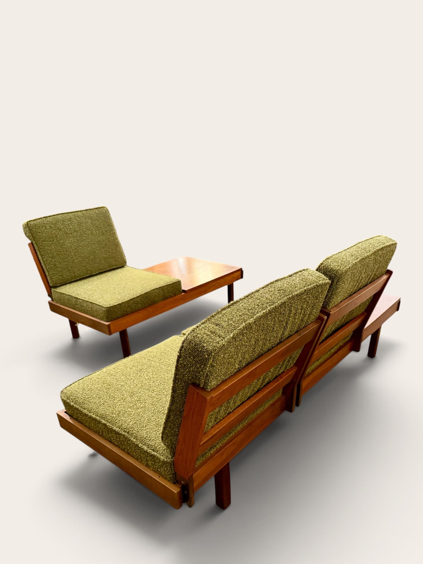 Rare Vintage 1960s MCM Martin Borenstein for Brown Saltman Modular Platform Sofa