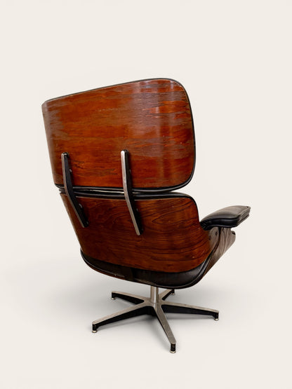 1960s/70s Vintage MCM Eames Style Lounge Chair Likely Made by Plycraft