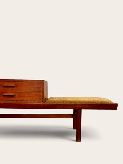 Vintage Mid-Century “Multiflex” Bench by Sola Møbelfabrikk | Norway | 1960s