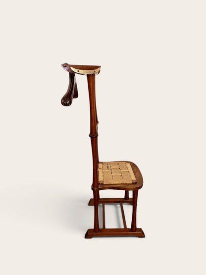 Vintage Italian SPQR Gentleman’s Valet Chair | Made in Italy | 1960s