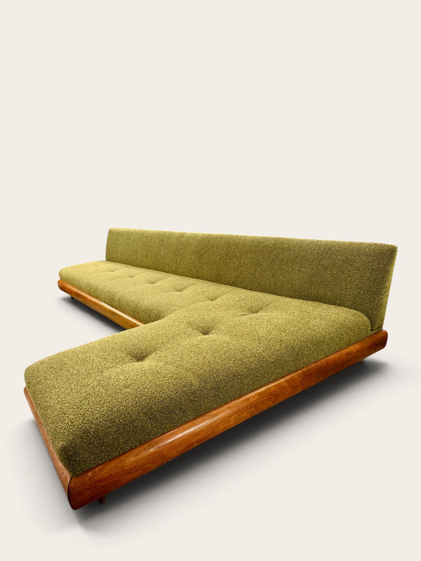 Rare Vintage MCM Adrian Pearsall Model 1600-S “Boomerang” Sectional for Craft Associates | Newly Reupholstered