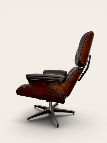 1960s/70s Vintage MCM Eames Style Lounge Chair Likely Made by Plycraft