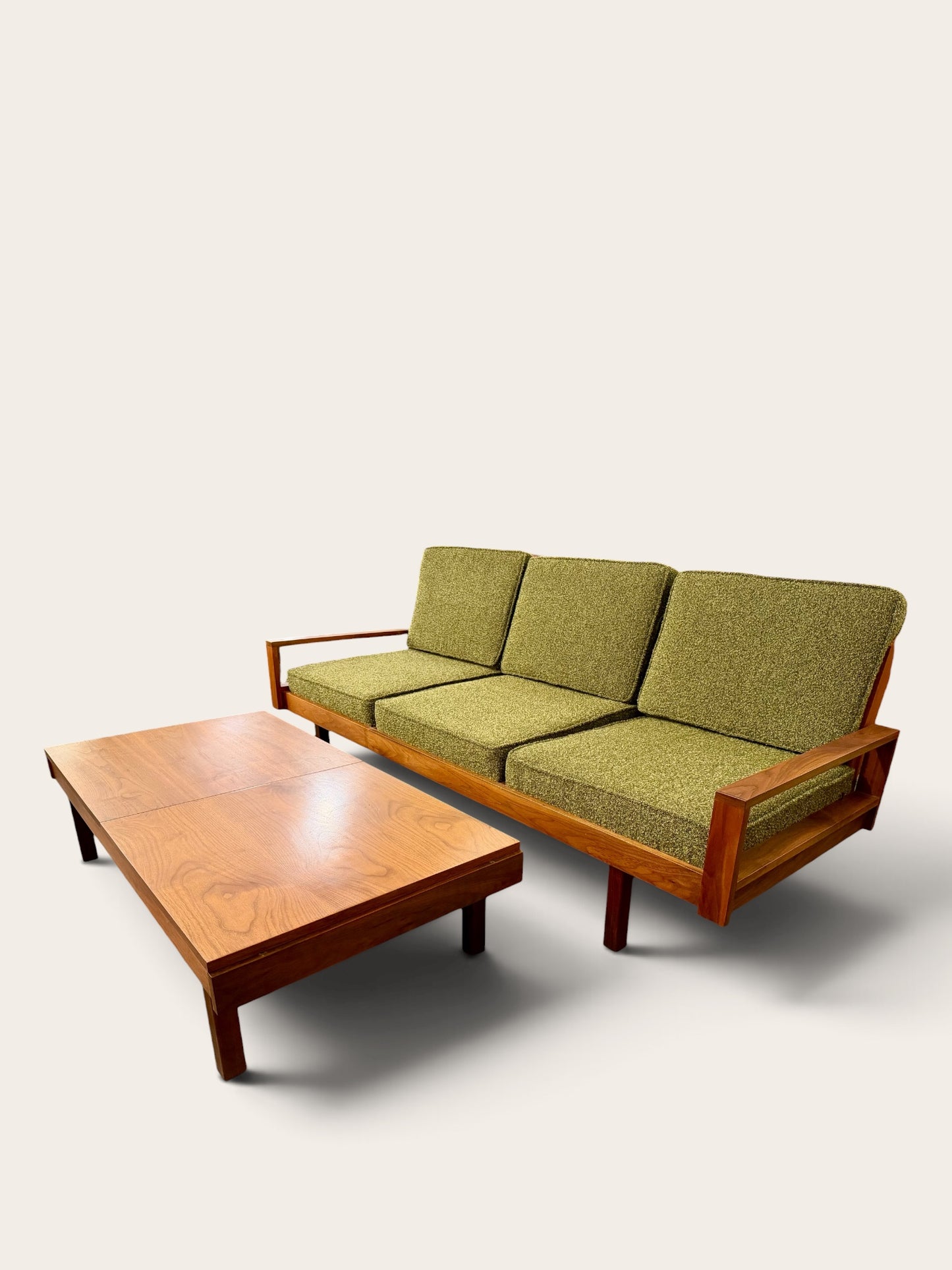 Rare Vintage 1960s MCM Martin Borenstein for Brown Saltman Modular Platform Sofa