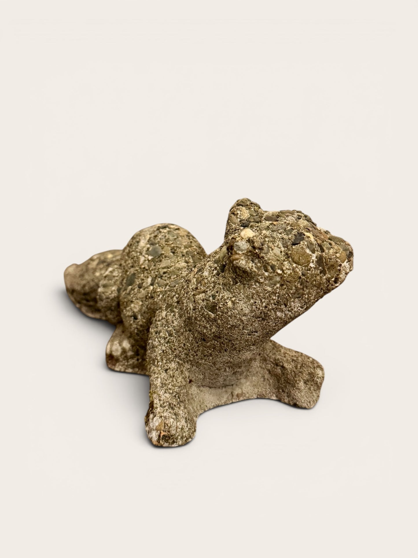 Vintage Concrete Squirrel