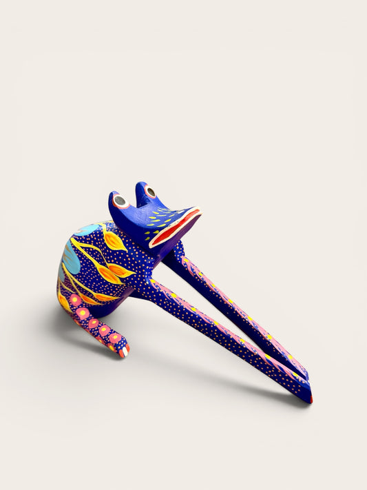 Oaxacan Alebrije Frog Signed by Artist