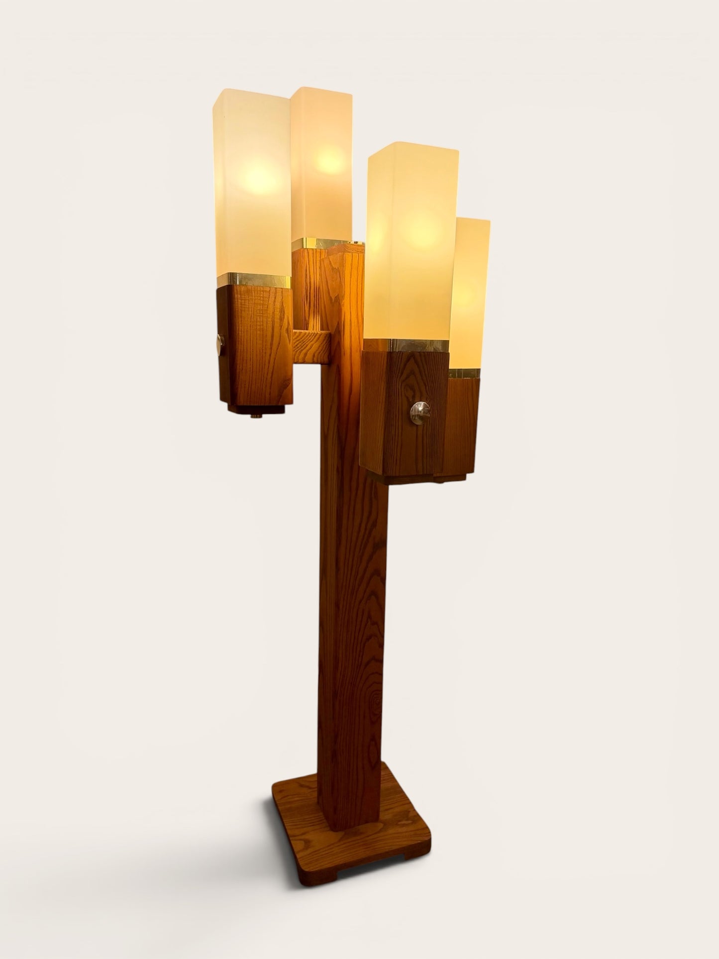 Vintage MCM 1970s Nova of California “Cactus” Floor Lamp
